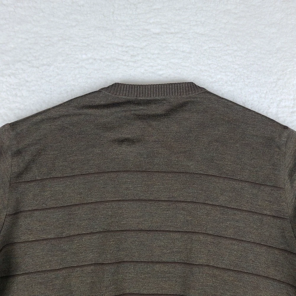 St. Croix Sweater Mens XL Brown Knits‎ Crewneck Sweatshirt Wool VTG Vintage USA